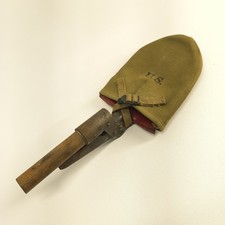 1941 WWII Shane MFG Cover & Japanese Folding Entrenching Asaka Shovel Pick Combo picture