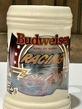 Two vintage NASCAR steins. picture