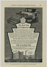 1913 Royal Typewriter Co. Ad: Hartford, Connecticut Factory Pictured picture