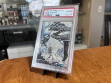 PSA 10 AT-AT Imperial Walker 1995 Star Wars Galaxy Series 3 #354 Clark Schaffer picture