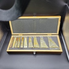 MACHINIST OfCe LATHE MILL Manhattan Supply Co Japan Precision Angle Block Set picture