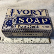 Vintage HTF IVORY SOAP Bar In Original Wrapper - Large Size 9.5 Oz. No Barcodes picture