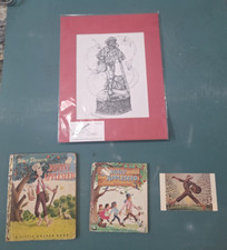Collection of Johnny Appleseed Books postcard pen +Ink S. Fontaine Leominster MA picture