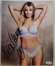 Heidi Klum Signed 8x10 Authentic  Photo - Autograph with Tamper Proof JSA picture