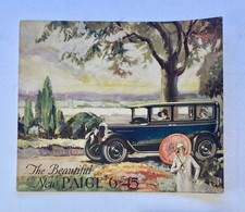 Original 1927 Paige 6-45 Sales Brochure Catalog Cabriolet Brougham Roadster  picture