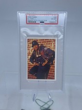 1988 Panini Smash Hits LL Cool J #99 PSA 6 Rookie Sticker Hip Hop Rap Card Rare picture