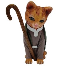 Hawthorne Village Adoring Dad Joseph PURR-fect Christmas Pageant Nativity Cat picture