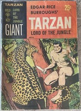 Edgar Rice Burroughs’ Tarzan Lord of the Jungle Giant #1 (1965) Gold Key Comics picture