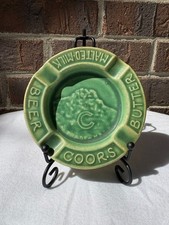 Coors Beer, malted milk, butter ashtray 20'-30's picture