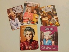 Cardinal GOLDEN GIRLS Any Way You Slice It game cards (you pick) used  picture