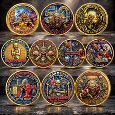 Iron Maiden 10 Piece Commemorative Coin picture