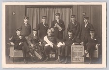 Vintage 1924 1925 German Student Fraternity Photo Postcard IBV Nero Hauz Varia picture