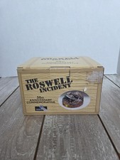 Roswell UFO Crash Incident 50th Anniversary Commemorative Sculpture Statue picture