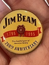 vintage Jim Beam 200th Anniversary (1795–1995) Pin picture
