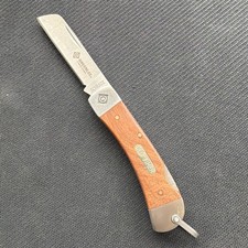 Schrade Old Timer Knife 0652-26 Rosewood Handle & Greenlee Logo Coping blade picture