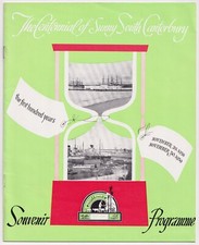Vintage South Canterbury Centennial Programme Brochure New Zealand 1959 picture