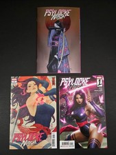 Psylocke Ninja #1, Lot A, 3 Standard Covers, NM/Better, Marvel, 1st X-O Elektra picture