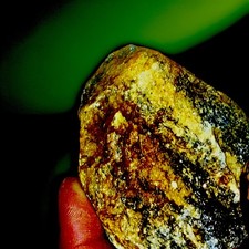 ⚡️💥42G NATIVE GOLD SILVER COPPER ORE HUGE GOLD FLAKES VISIBLE N.C.circa1996🥇 picture