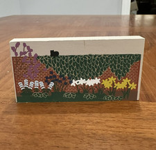 Retired 1994 Cat’s Meow Village Shelf Sitter - GARDEN WALL Accessory #216 picture