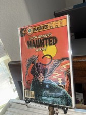 HAUNTED # 36 CHARLTON HORROR COMIC TOM SUTTON COVER NIGHT OF THE DEMON mid grade picture