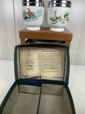Egg Coddles Bird Pattern Royal Worcester Box Instructions Porcelain Discontinued picture