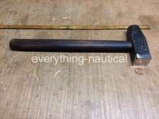 Vintage Warren-Teed 1-1/4 Flatter Blacksmith Hammer Super Nice picture