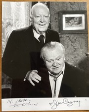 Actors James Cagney and Pat O'Brien Autographed Photo to U.K. Movie Prop Man picture
