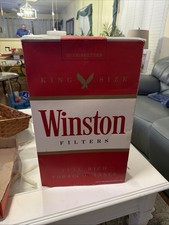 Empty Large Winston Window Display Box 20” X 13” King Size Filters picture