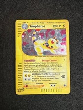 AMPHAROS 2/165 EXPEDITION HOLO POKEON ENG CARD OLD RARE picture