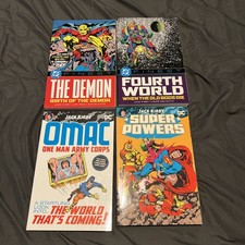 Jack Kirby DC Comics TPB Lot Fourth World The Demon Super Powers Omac Bronze age picture