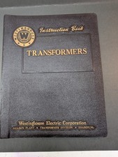 Westinghouse Instructions 46-100- C590 Book Transformers 1953 SL Distribution picture