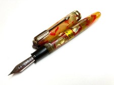 PLATINUM  vintage side lever fountain pen   unused picture