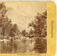CALIFORNIA, North Dome, 3725 Feet High--Stereoview E20 picture