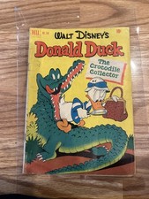 Four Color #348 Donald Duck Crocodile Collector 1951 Dell Carl Barks Golden Age picture