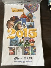 2015 Disney Pixar 14 Month Movie Poster Calendar picture