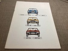 1974 Mercedes Benz Dealer Sales Brochure 230 240D 280C 450 SL SLC SE SEL picture