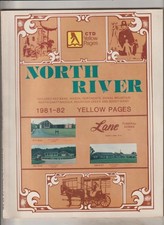 1981-82 North River Chatanooga Tennessee TN. Telephone Book Ads Yellow Pages picture
