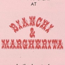 Vintage 1960s Bianchi And Margherita Restaurant Menu Opera New York City picture