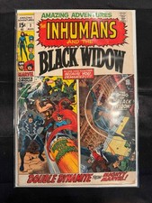 Amazing Adventures #1 Marvel 1970 Inhumans Black Widow 1st Solo Story Key picture