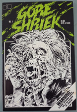 GORE SHRIEK #1 (1986) FANTACO GREG CAPULLO 1ST INTERIOR ART STEVE BISSETTE picture