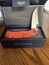 Benchmade 533 Folding Knife Made In The USA Still I Case Never Been used picture