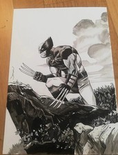 Wolverine Original Art Cover Quality Illustration By Declan Shalvey X-Men  picture