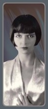 LOUISE BROOKS - Icon of the FLAPPER Era & Actor - Photo Bookmark - 2.5 x 6 in picture