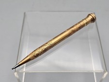 Antique Wahl Eversharp 99-GSW 18k Solid Green Gold Ring Top Mechanical Pencil picture