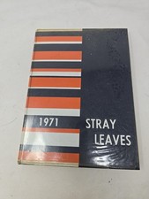 Vintage Yearbook Stray Leaves 1971 Mount Dora High School Mount Dora Florida picture