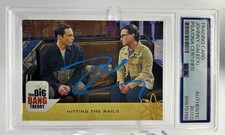 JOHNNY GALECKI SIGNED AUTO RC 2012 CRYPTOZOIC THE BIG BANG THEORY PSA SLABBED picture