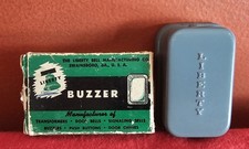 Vintage Liberty Bell No. 200 Door Buzzer Chime Transformer Original Box USA picture