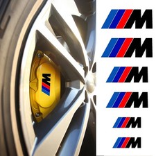 6pcs Car Brake Caliper Sticker Heat Resistant Decals for BMW picture