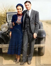 Bonnie Parker & Clyde Barrow Photo Print picture