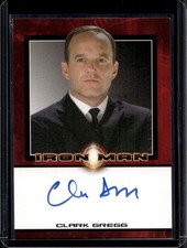 Clark Gregg 2008 Rittenhouse Iron Man #NNO Auto picture